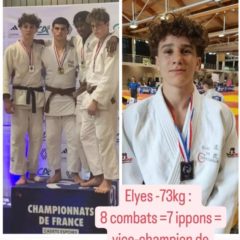 Elyes VICE-CHAMPION DE FRANCE ESPOIRS 2024