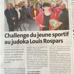 Louis Rospars mis a l’honneur par l’O.M.S.